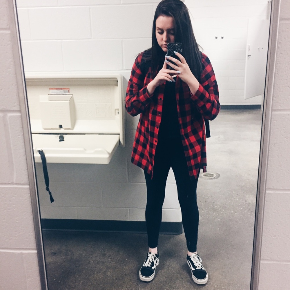 Red+Black Flannel.